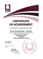 Bild ACORN Stairlifts - Zertifikat